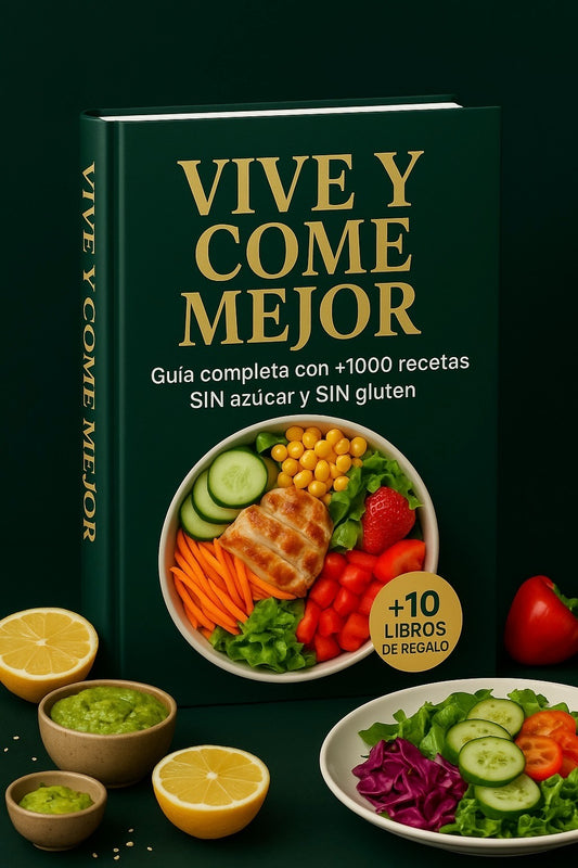 +1000 Recetas Saludables + 10 bonos de REGALO